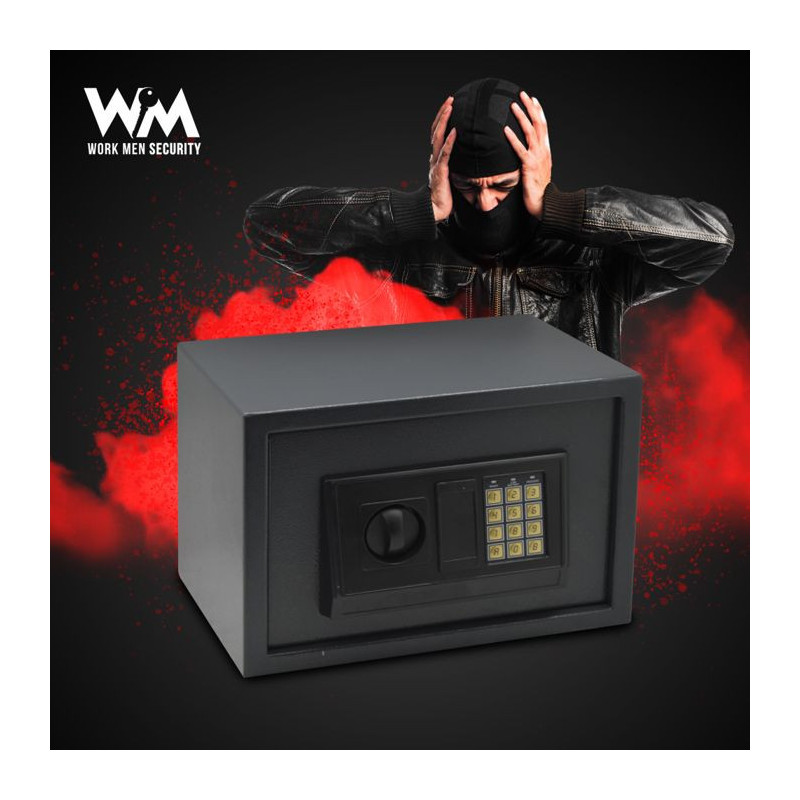 WORKMEN SECURITY Electronic safe with code 16L 25x35x25 cm