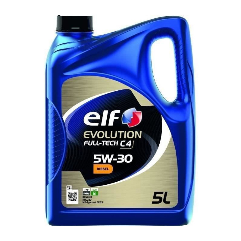 ELF MOTOR OIL 5L EVOLUTION FULLTECH C4 5W30