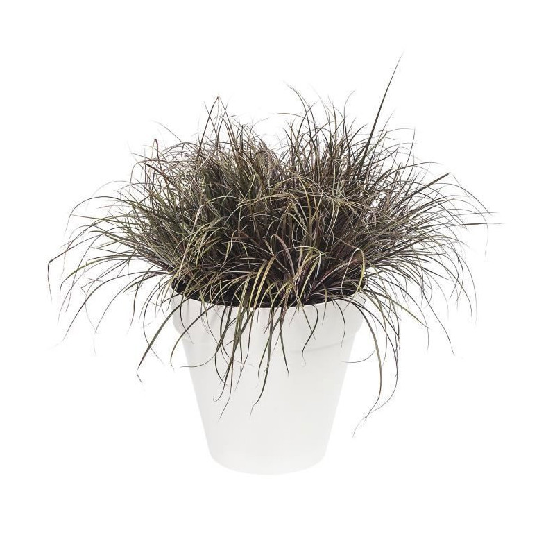 Flower pot elho round plastic loft white Ø 50 x H.44 cm 48 l