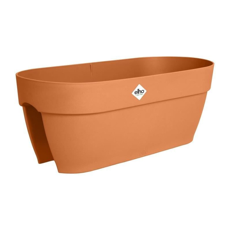 Flower pot - ELHO - Vibia Campana Flower Bridge 60 - Brown - L 26 x B