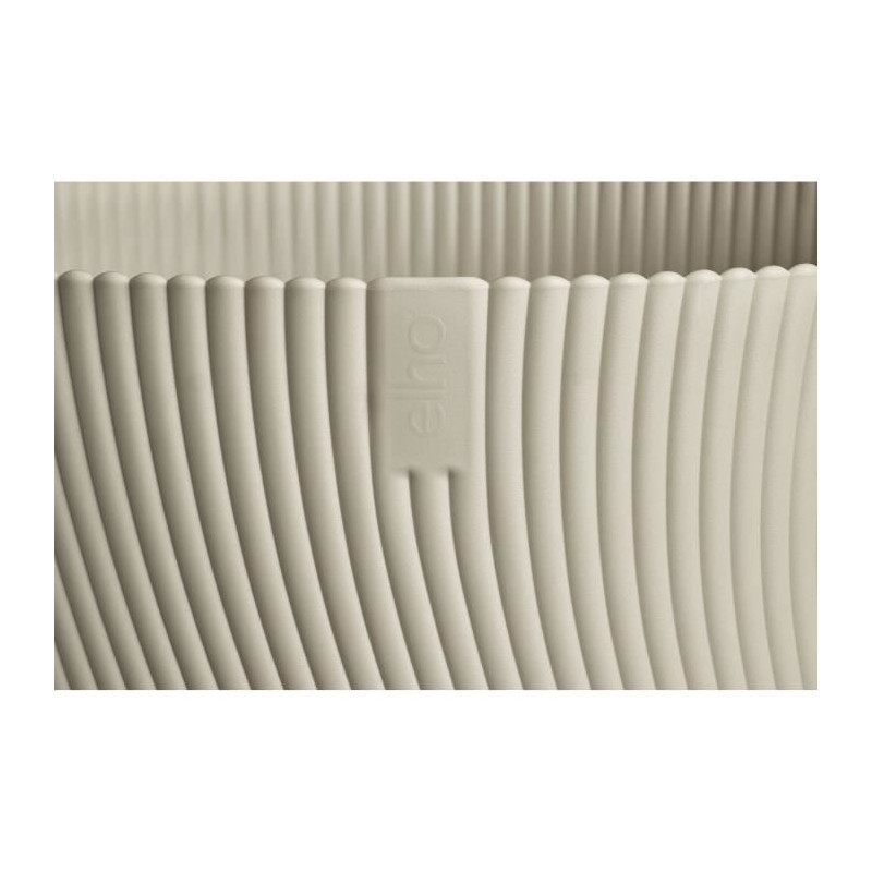 Flower pot - ELHO - Sereh Round 30 - Beige - L 30 x B 29.5 x H 25 cm -