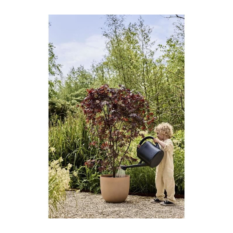 Flower pot - ELHO - Sereh Rond 40 - Brown - Ø 39 x H 33 cm - 100% rec