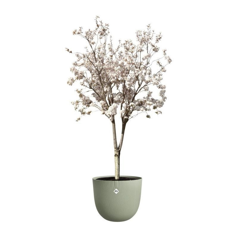Flower pot - ELHO - Sereh Rond 47 - Green - Ø 47 x H 40 cm - 100% rec