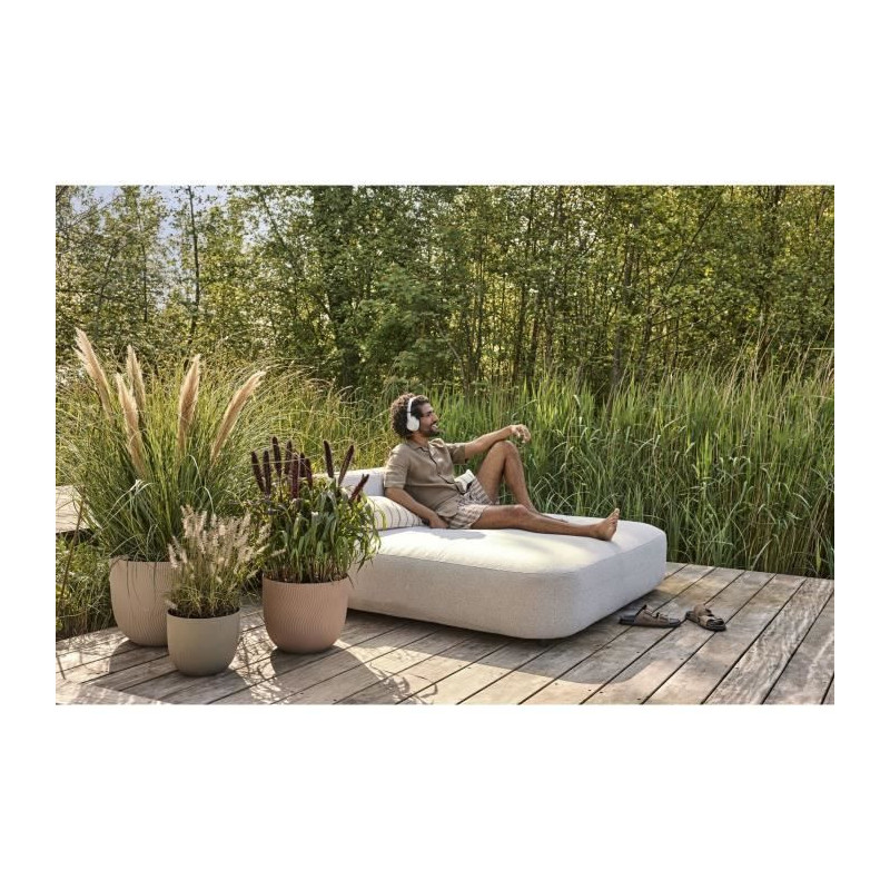 Flowerpot - ELHO - Sereh Round 47 - Beige - Ø 47 x H 40 cm - 100% rec