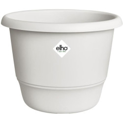 Flowerpot - ELHO - Amiga Round 25 - White - L 25 x W 24.5 x H 18 cm -