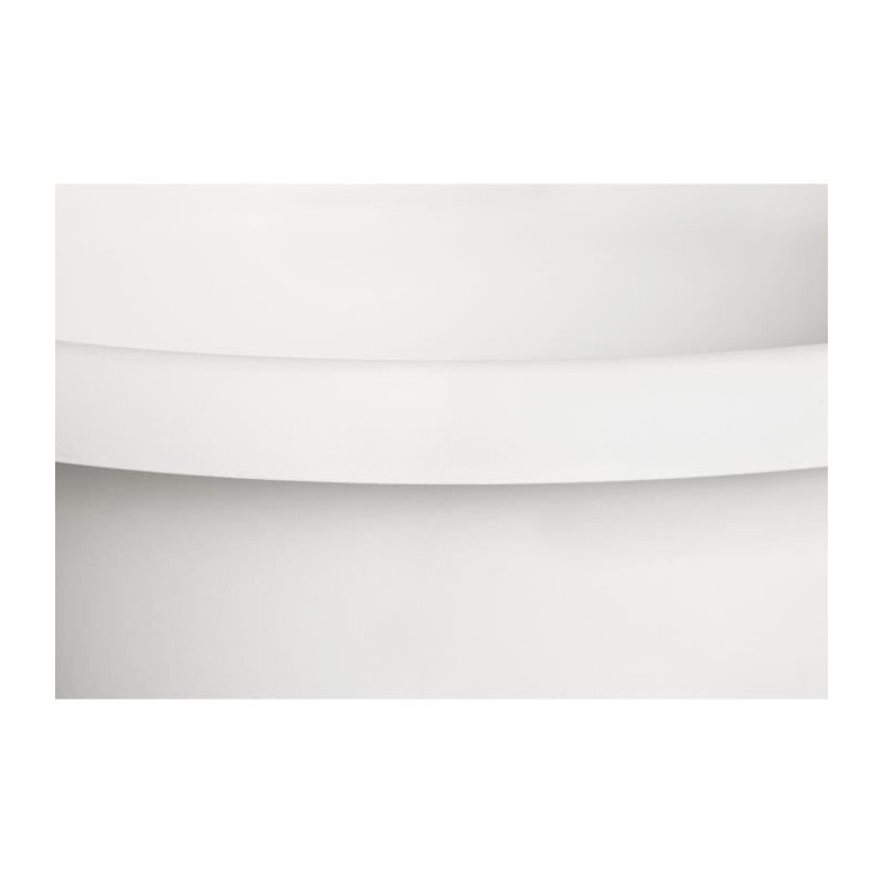 Flowerpot - ELHO - Amiga Round 30 - White - L 30 x W 29.5 x H 22 cm -
