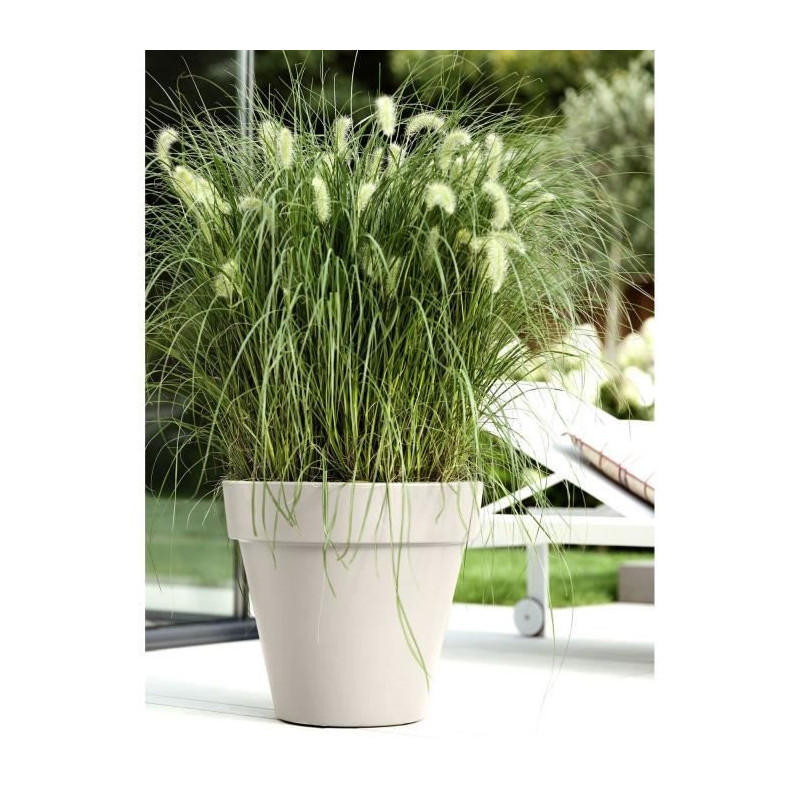 Flowerpot - ELHO - Pure Round 40 - White - Ø 39 x H 36 cm - 100% recy