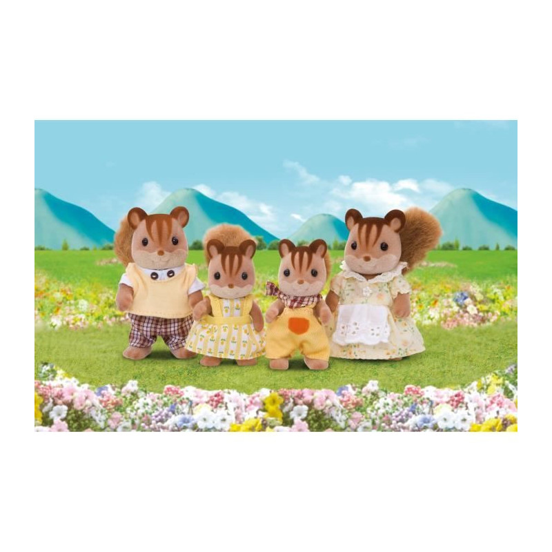 SYLVANIAN FAMILIES 4172 Family Ecureuil Roux
