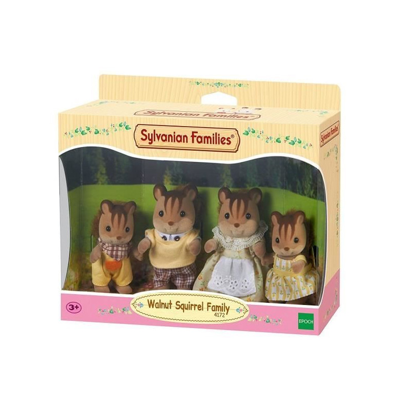 SYLVANIAN FAMILIES 4172 Family Ecureuil Roux