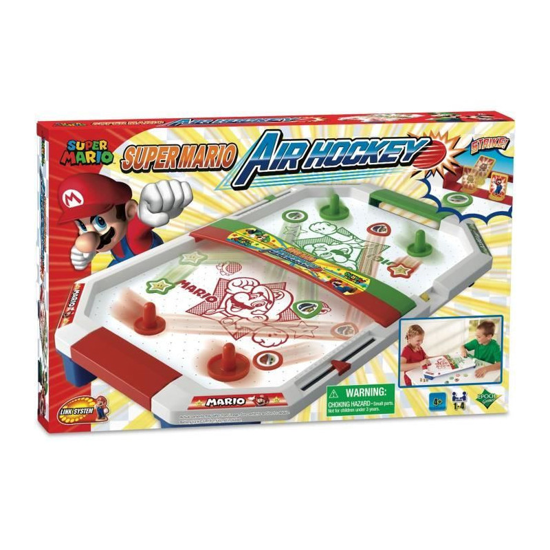 Super Mario Air Hockey
