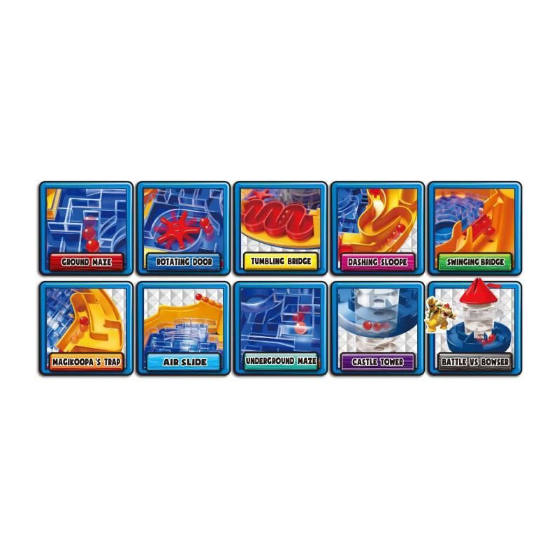 Board game - EPOCH 7378 - Super Mario Castle Land