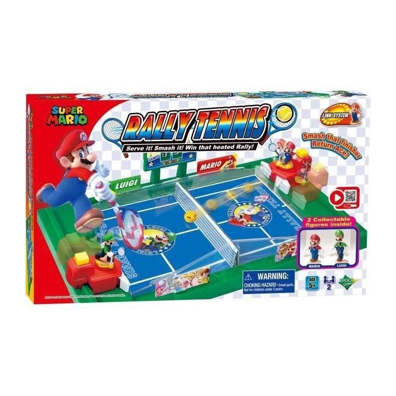 Super Mario Rally Tennis - Epoch Games - Ambrance and action game