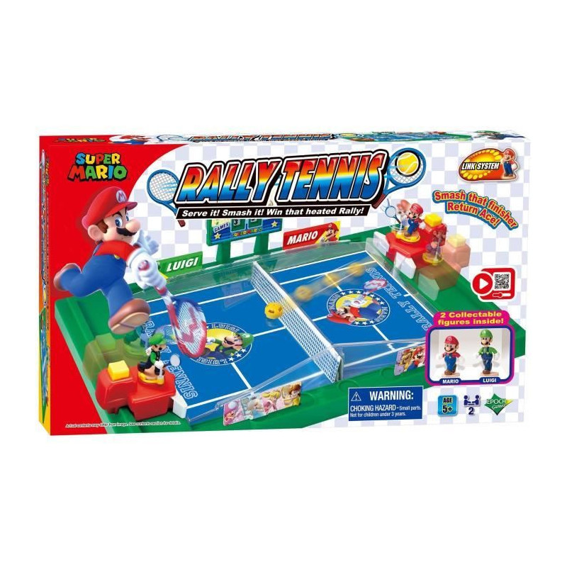 Super Mario Rally Tennis - Epoch Games - Ambrance and action game