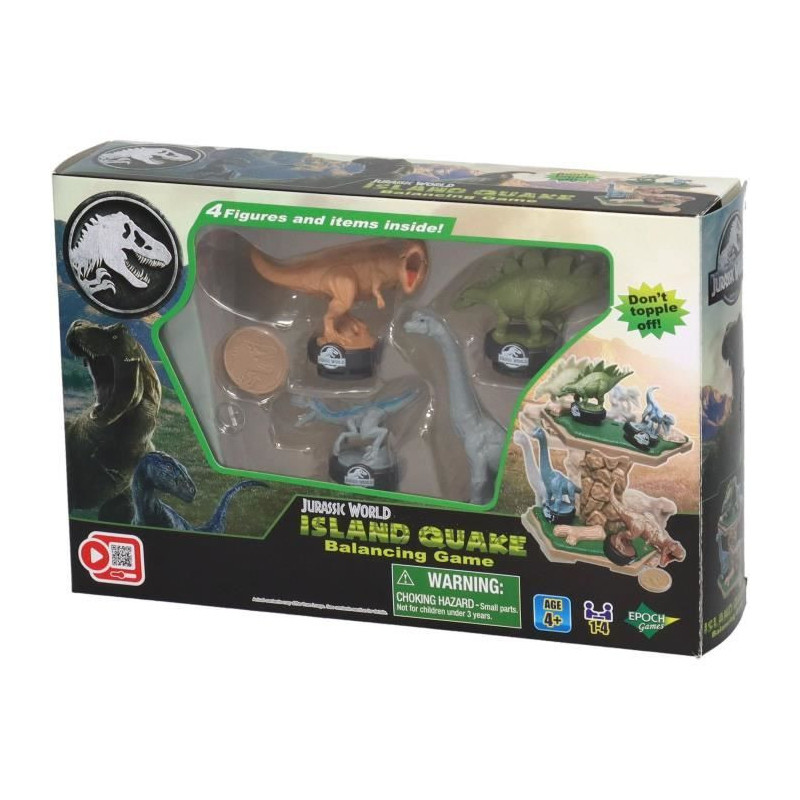 Balancing Game - EPOCH GAMES - Jurassic World Island Quake - Dinosaurs