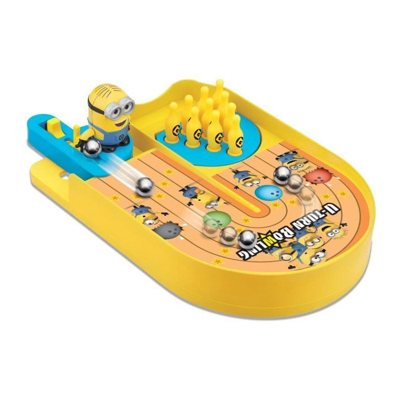 Bowling Game - EPOCH GAMES - Minions U-turn Bowling - Make a Strike wi