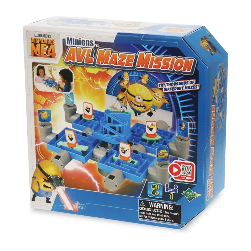 Maze Game - EPOCH GAMES - Minions AVL Maze Mission - Guide the Ball, 2