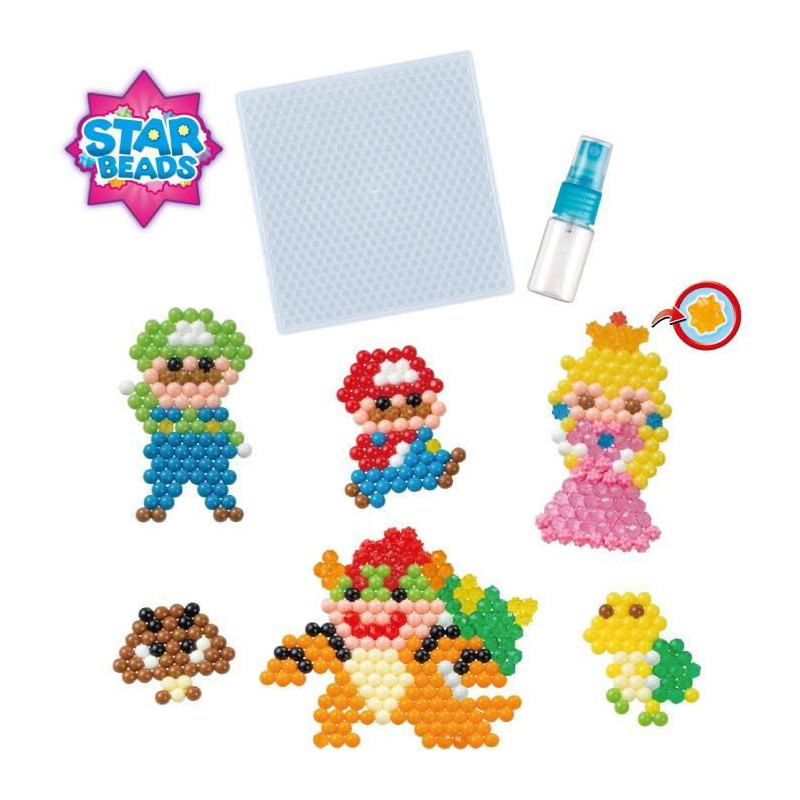 The Super Mario Kit - Aquabeads - 31946 - Pearls that stick with water