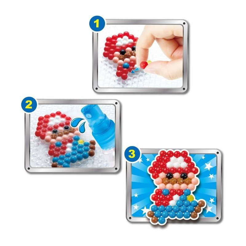 The Super Mario Kit - Aquabeads - 31946 - Pearls that stick with water