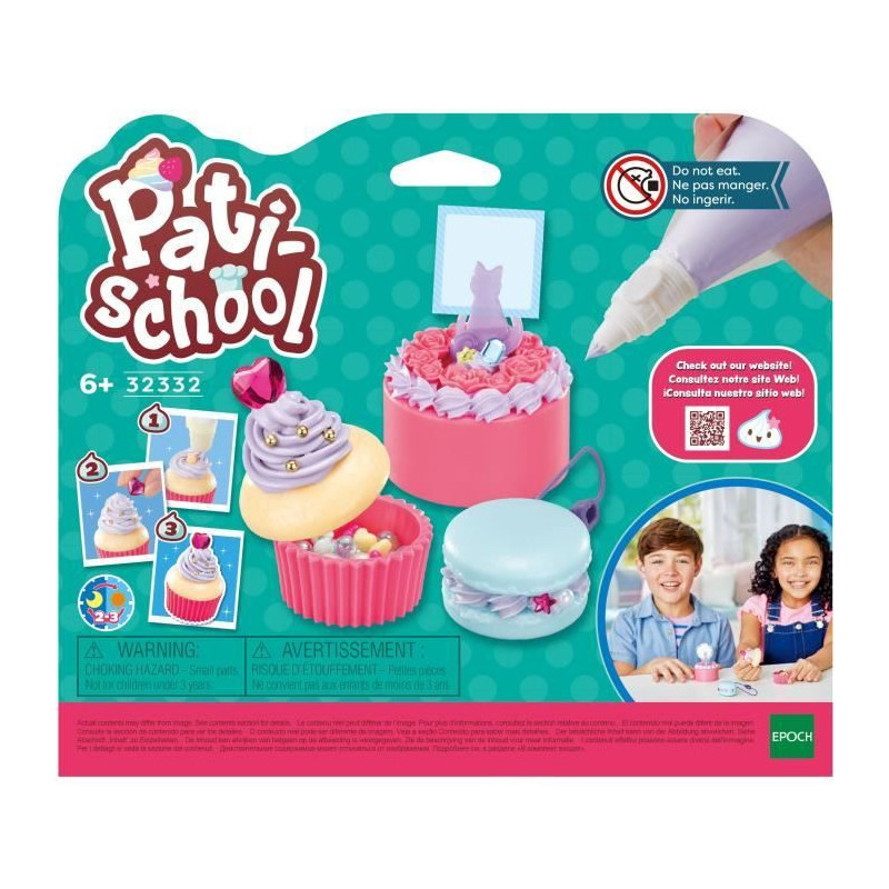 Culinary game - EPOCH 32332 - The purple decoration kit