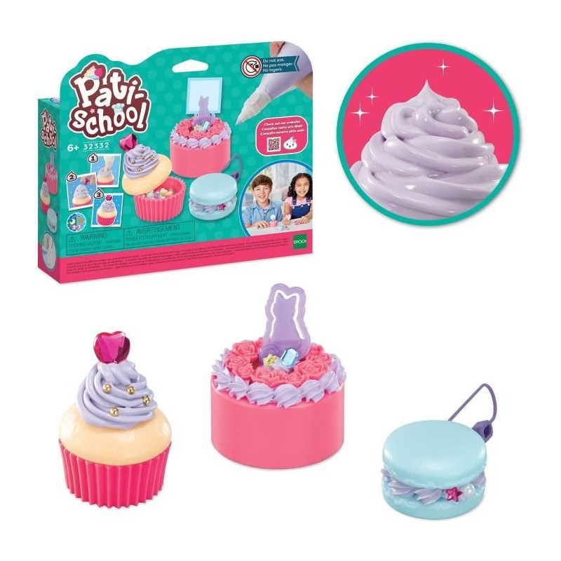 Culinary game - EPOCH 32332 - The purple decoration kit
