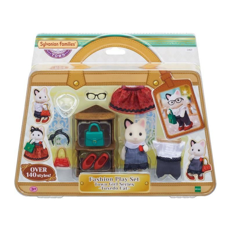 SYLVANIAN FAMILIES 5462 The Fashion Suitcase And Big Sister Two-tone C