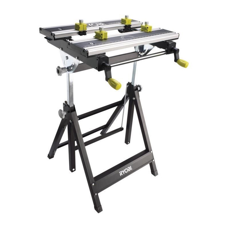 RYOBI Workbench RWB03 foldable, adjustable and swiveling with 100 kg m