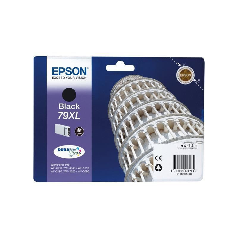 Epson 79XL Pisa Tower Ink Cartridge Black