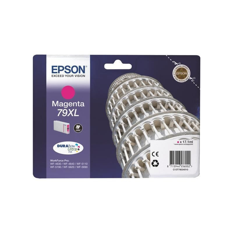 Epson 79XL Pisa Tower Magenta Ink Cartridge