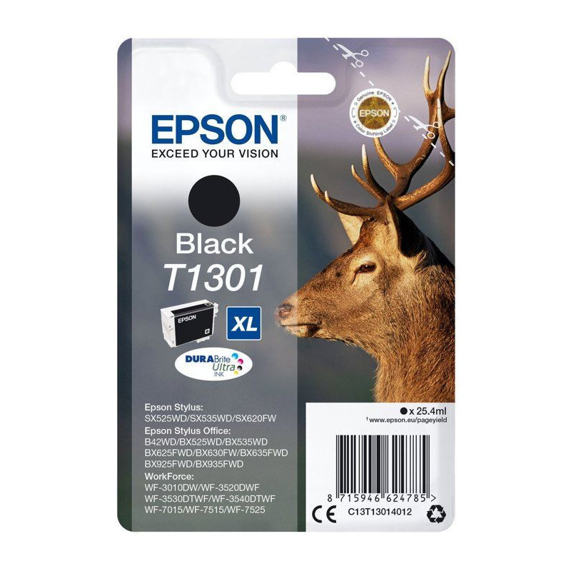 EPSON T1301 Cartridge - Deer - Black