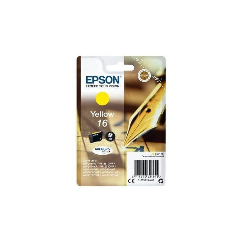 EPSON T1624 Cartridge - Fountain Pen - Yellow
