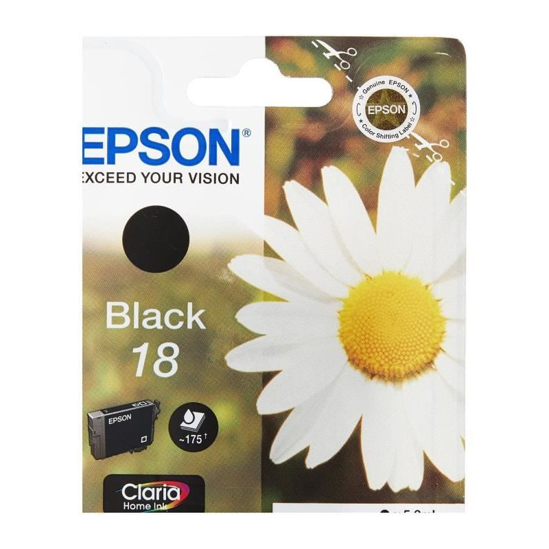 EPSON T1801 Cartridge - Daisy - Black