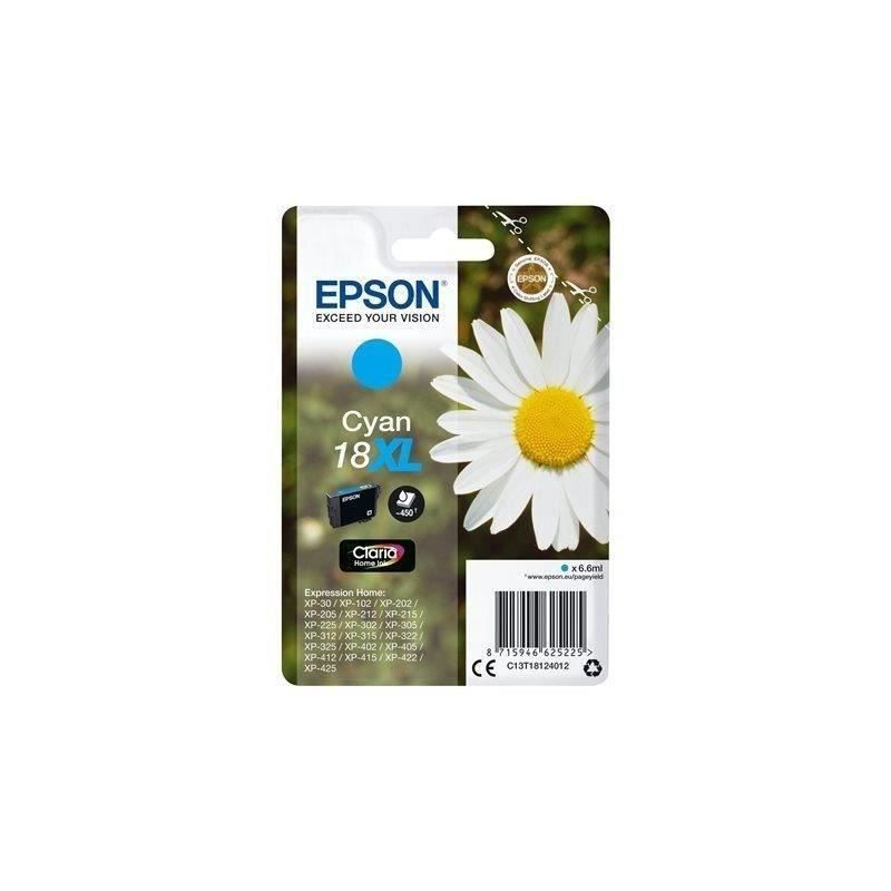 EPSON T1812 Cartridge - Daisy - Cyan XL