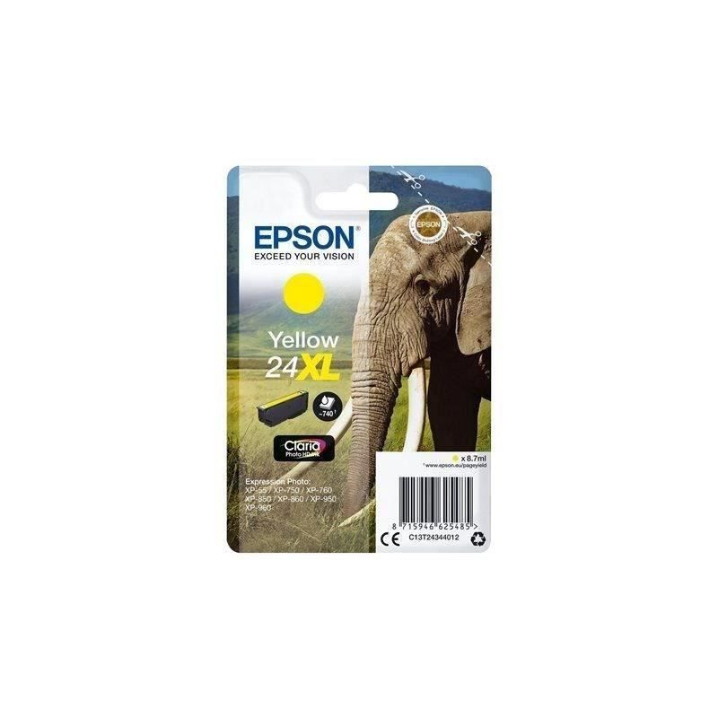 EPSON T2434 Cartridge - Elephant - Yellow XL