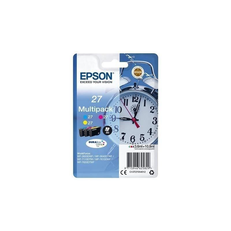 EPSON Multipack T2705 - Alarm Clock - Cyan, Magenta, Yellow