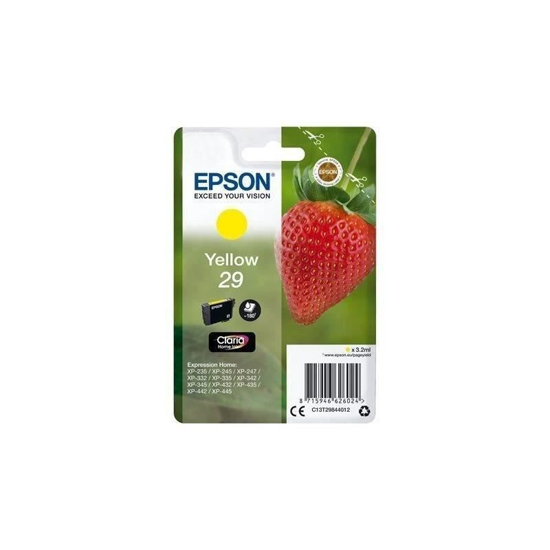 EPSON T2984 Cartridge - Strawberry - Yellow