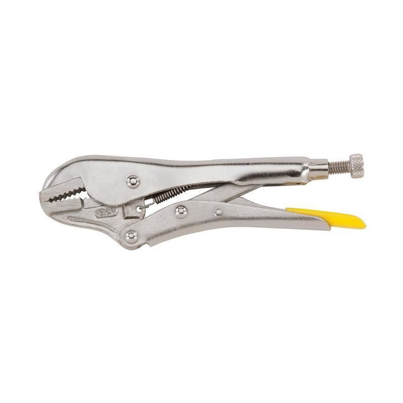 STANLEY Locking pliers with straight beak 225mm