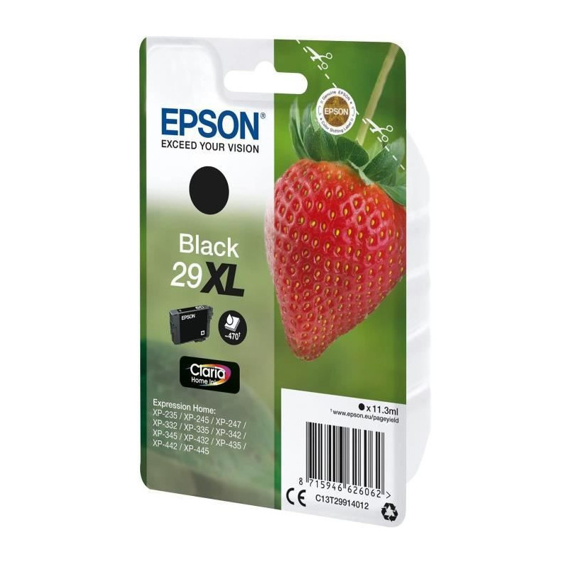 EPSON T2991 Cartridge - Strawberry - Black XL