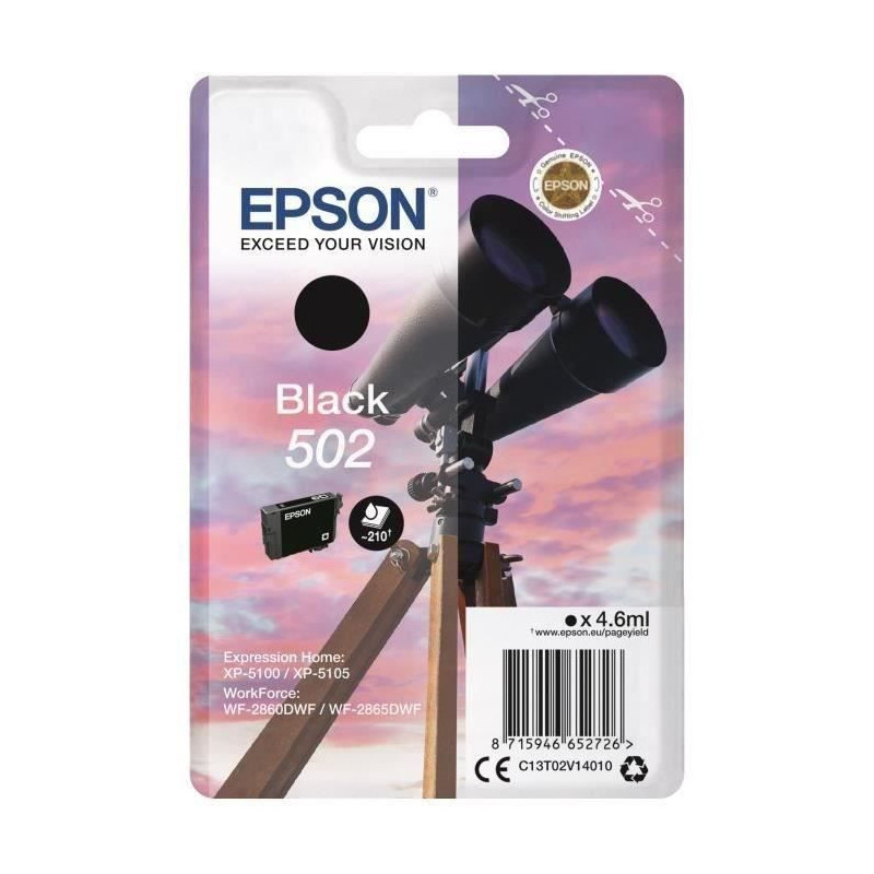 EPSON Twin Cartridge - Black 502