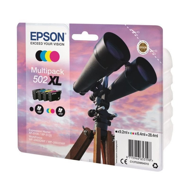 EPSON Multipack Twin Cartridges - NCMJ XL 502