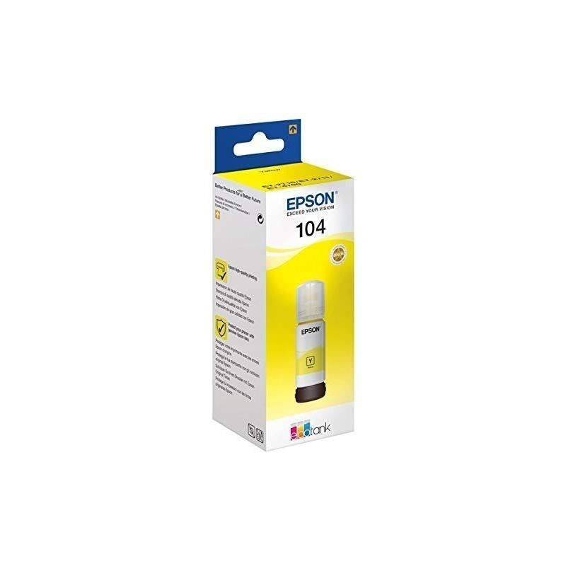 EPSON Epson EcoTank 104 Ink Refill Kit - Yellow - Inkjet - 7500 Pages
