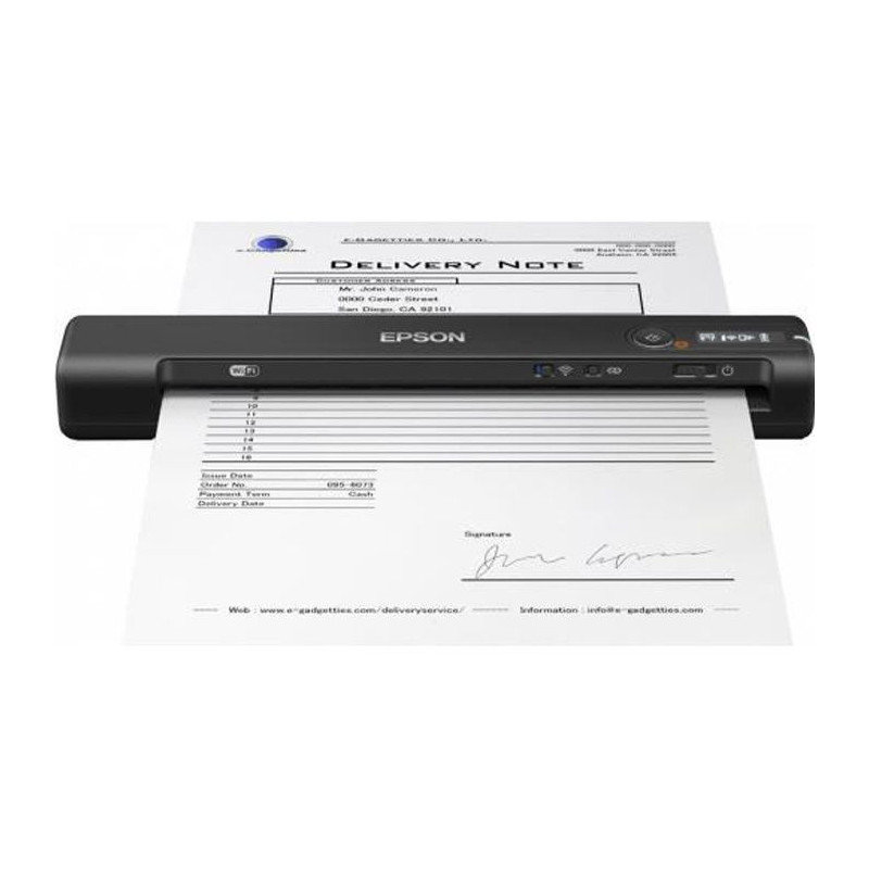 EPSON Epson WorkForce ES-60W sheet feed scanner - Optical resolution 6