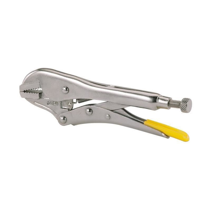 STANLEY Locking pliers with straight beak 225mm