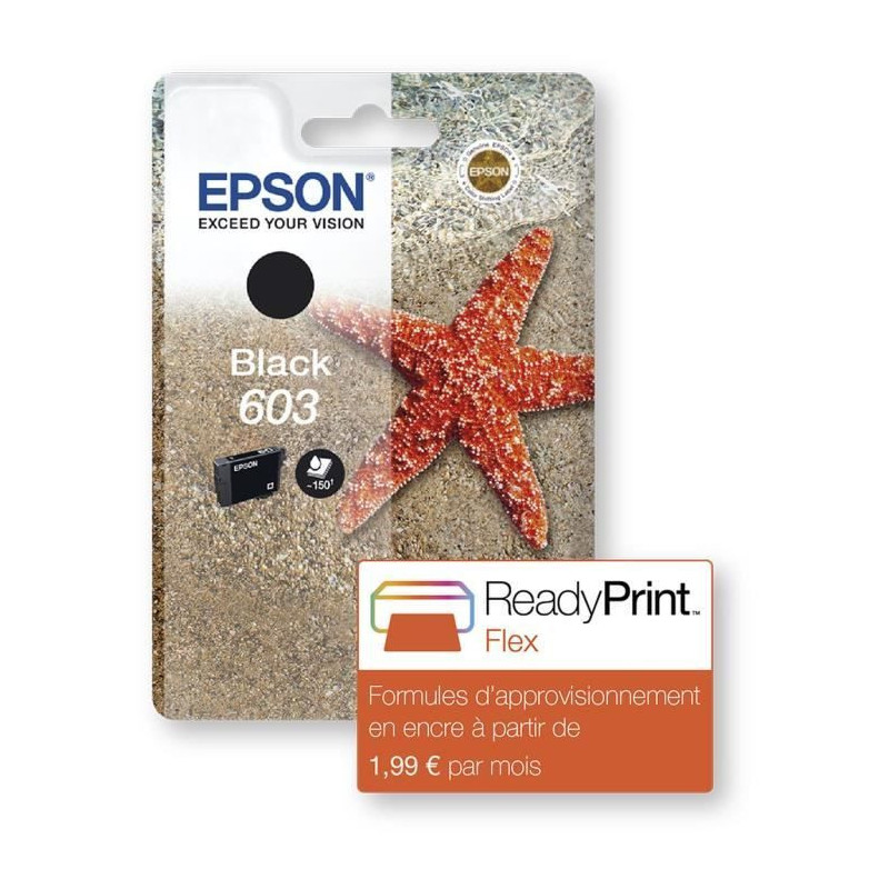 EPSON Inkjet Singlepack 603 Ink Cartridge - Black