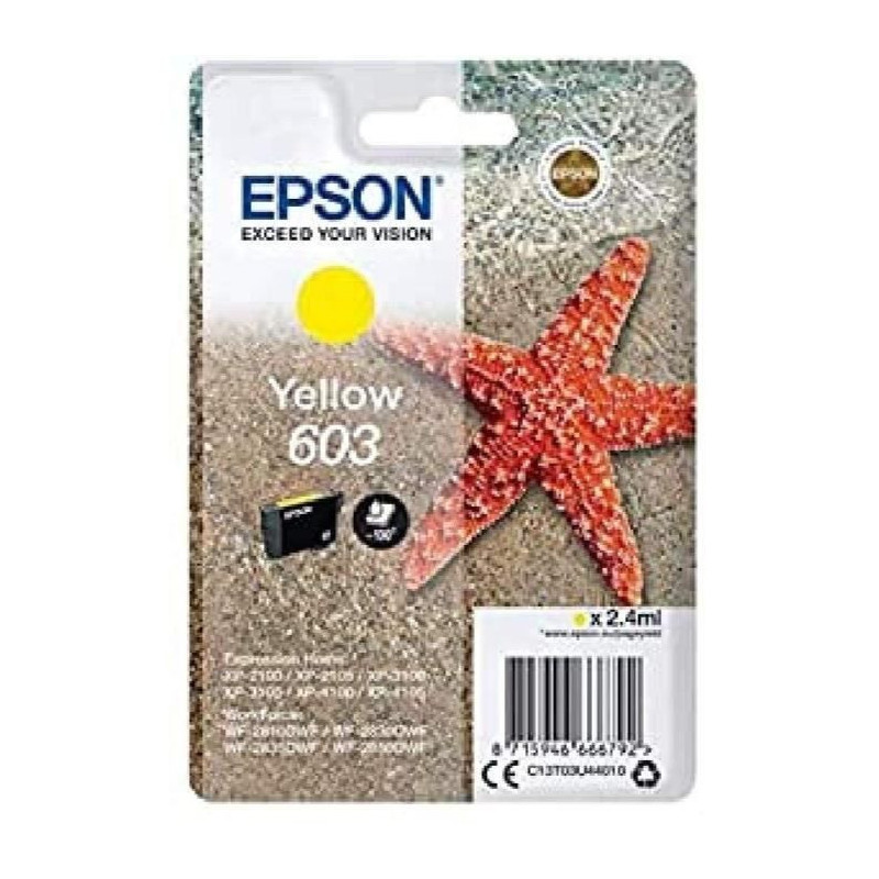 EPSON Singlepack 603 Ink Ink Cartridge - Yellow