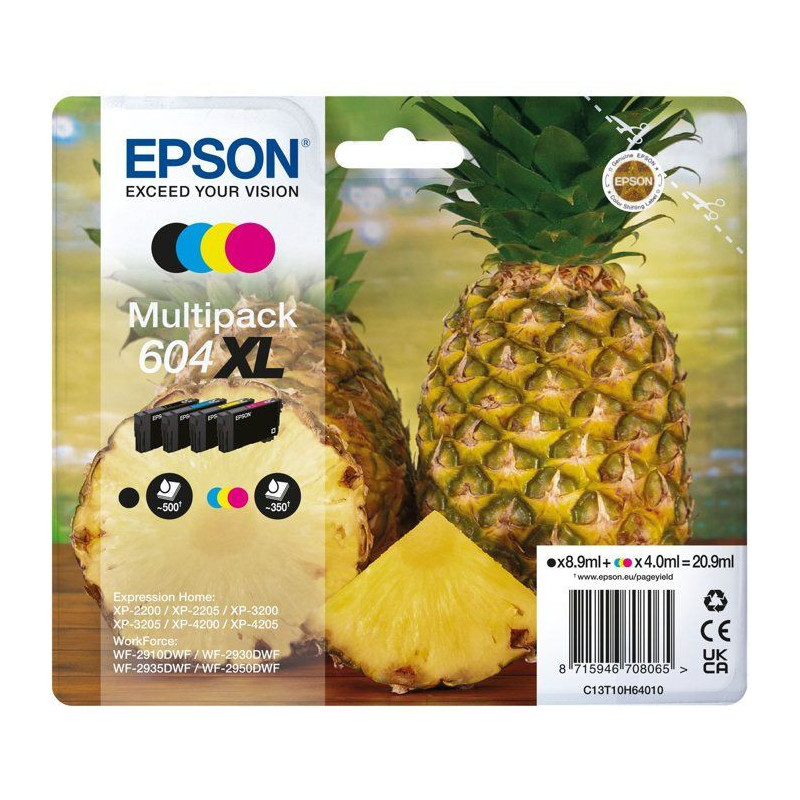 Ink - EPSON - Multipack 4 colors - High capacity - Compatible Expressi