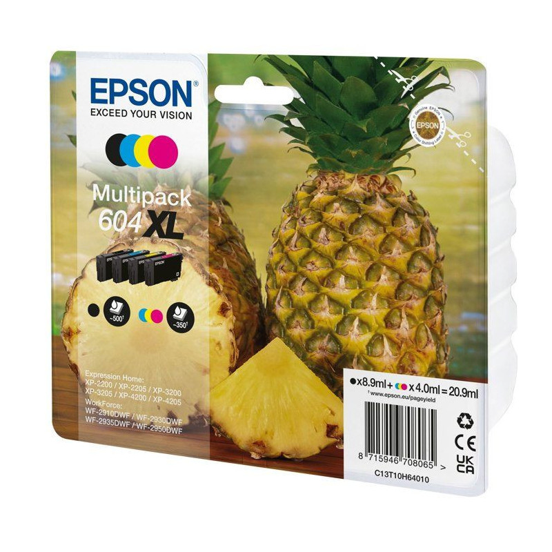 Ink - EPSON - Multipack 4 colors - High capacity - Compatible Expressi