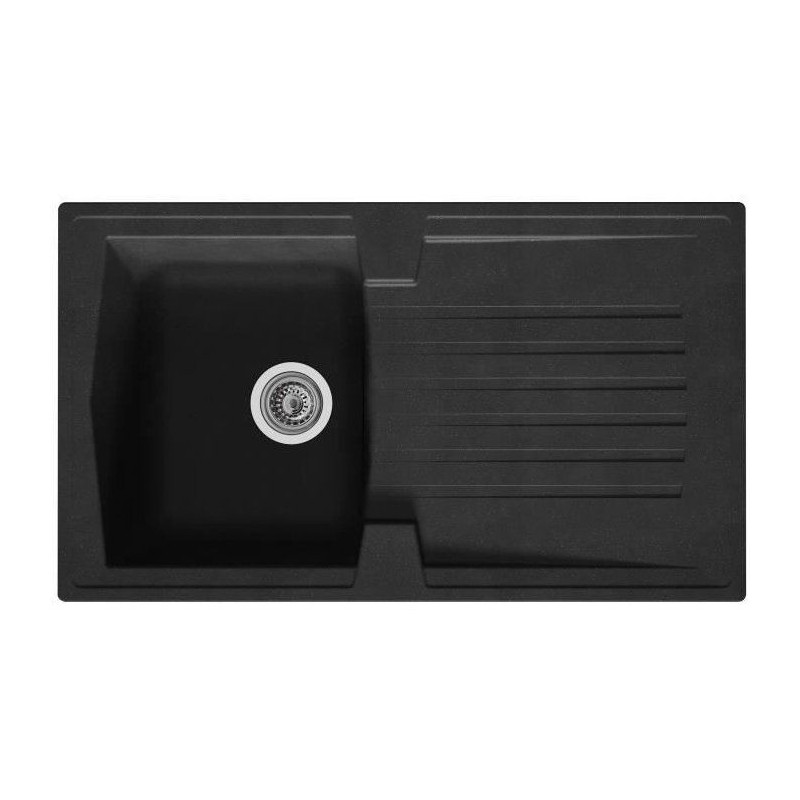 STRADOUR Built-in sink kitchen 1 bowl + 1 drainer Arena - Resin - 86 x