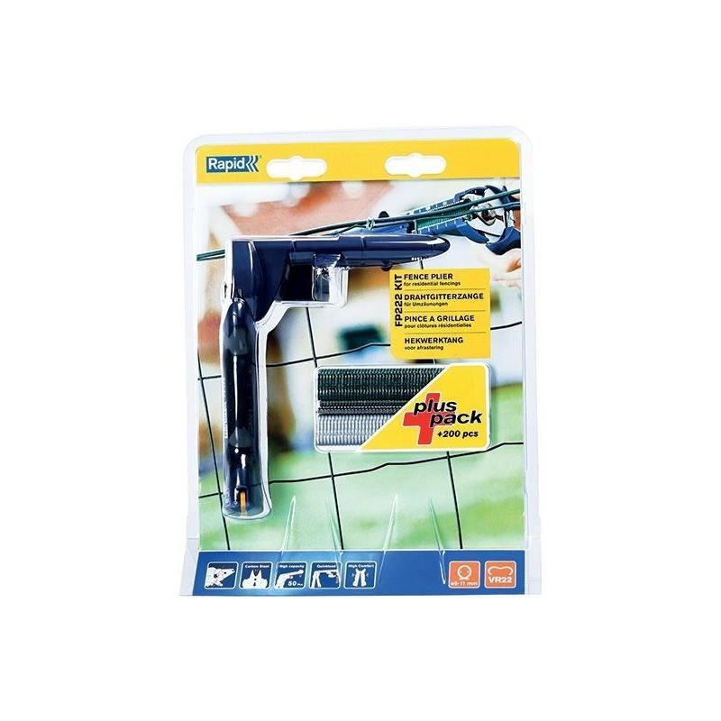 RAPID FP222 + 100 VR22 Galvanized and 100 VR22 Wire Clamp