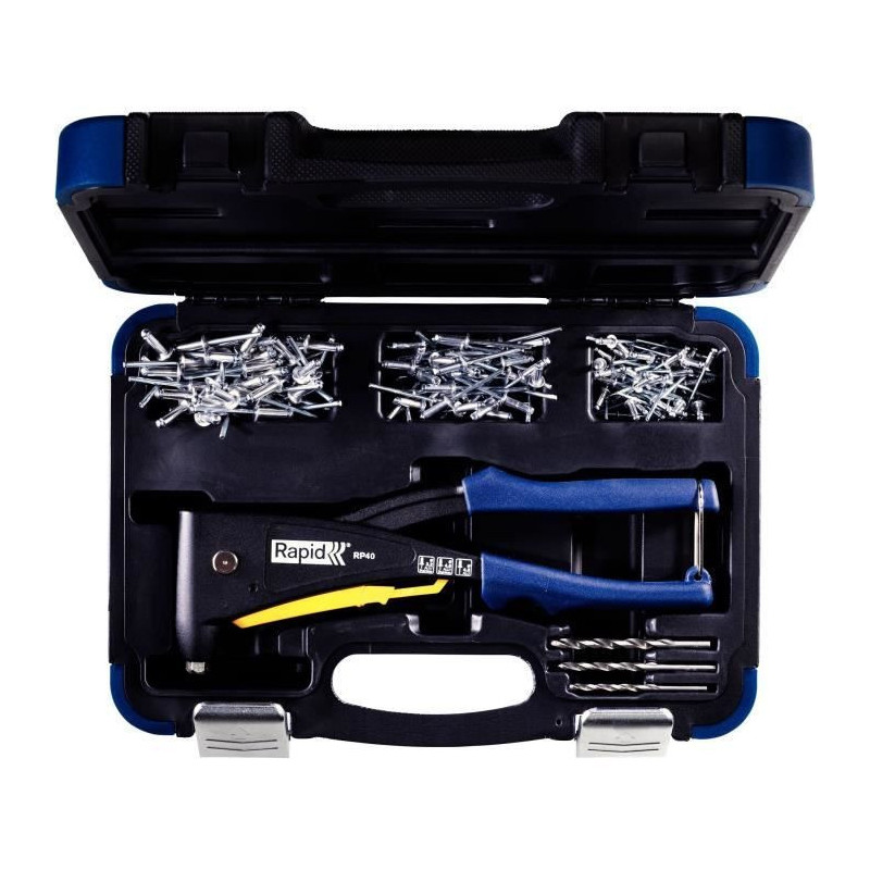 RAPID rivet pliers RP40 MULTI in box set RP40 + 5x50 rivets + 3 drills