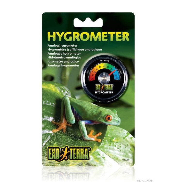 Analogue hygrometer for terrarium - EXO TERRA